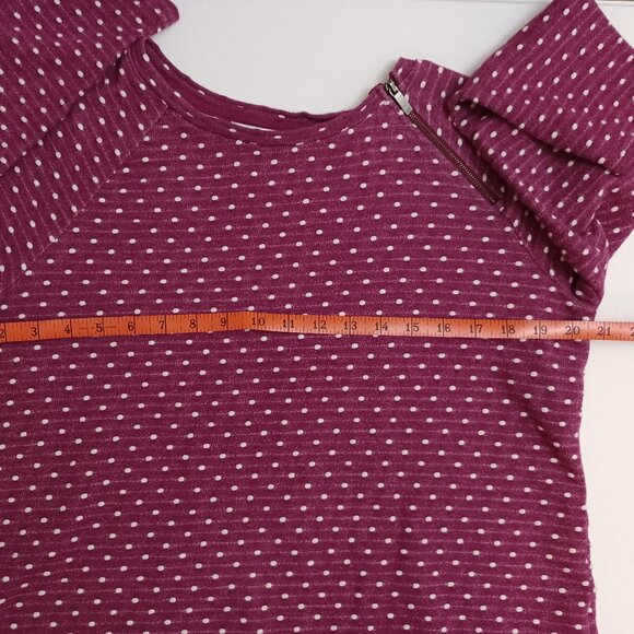 Women's Liz Claiborne Petite Size PXL Poka Dot Sweater - Picture 5 of 7